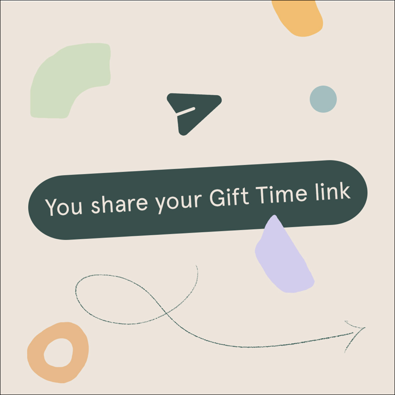 nude's tweet photo. We just launched our new feature, Gift Time 🏡 

It's a personal gift link you can share with friends/family, for them to add money straight into your #LifetimeISA 💰

They even get to see how many weeks/months/years they're knocking off your home owning goal 👀