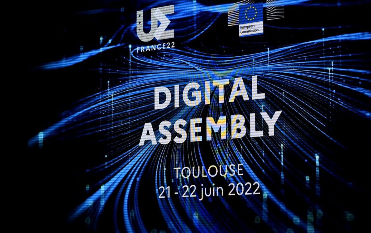 DGEntreprises's tweet photo. #PFUE2022 | 🇨🇵🇪🇺 Retour en images sur l’Assemblée numérique, organisée par @Economie_Gouv et @EU_Commission dans le cadre de @Europe2022FR les 21 et 22 juin 2022.
👉 https://t.co/mftD0YyEQL

#DA22eu #DA2022 #Numérique https://t.co/vomFBXfS4b