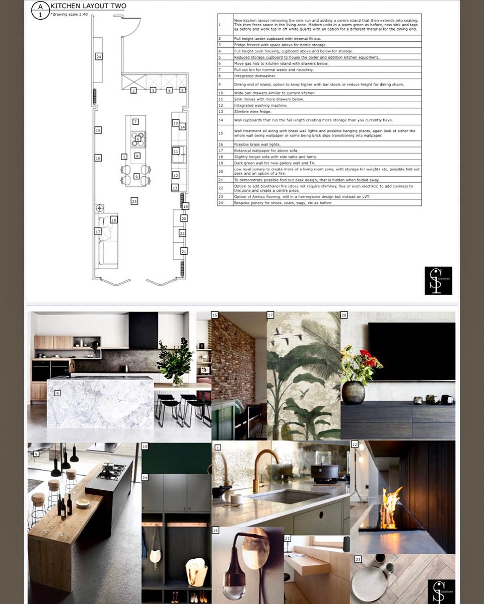 PizzeySadie's tweet photo. Just because you inherited a kitchen in a certain layout doesn’t mean it’s the right layout for you.
Space planning is one of our favourite parts of a project, message us if you’d like to find out more!
#spaceplanning #kitchenlayout #interiordesigner #kitchendesign #londonkitchen https://t.co/2lCYzouUW8