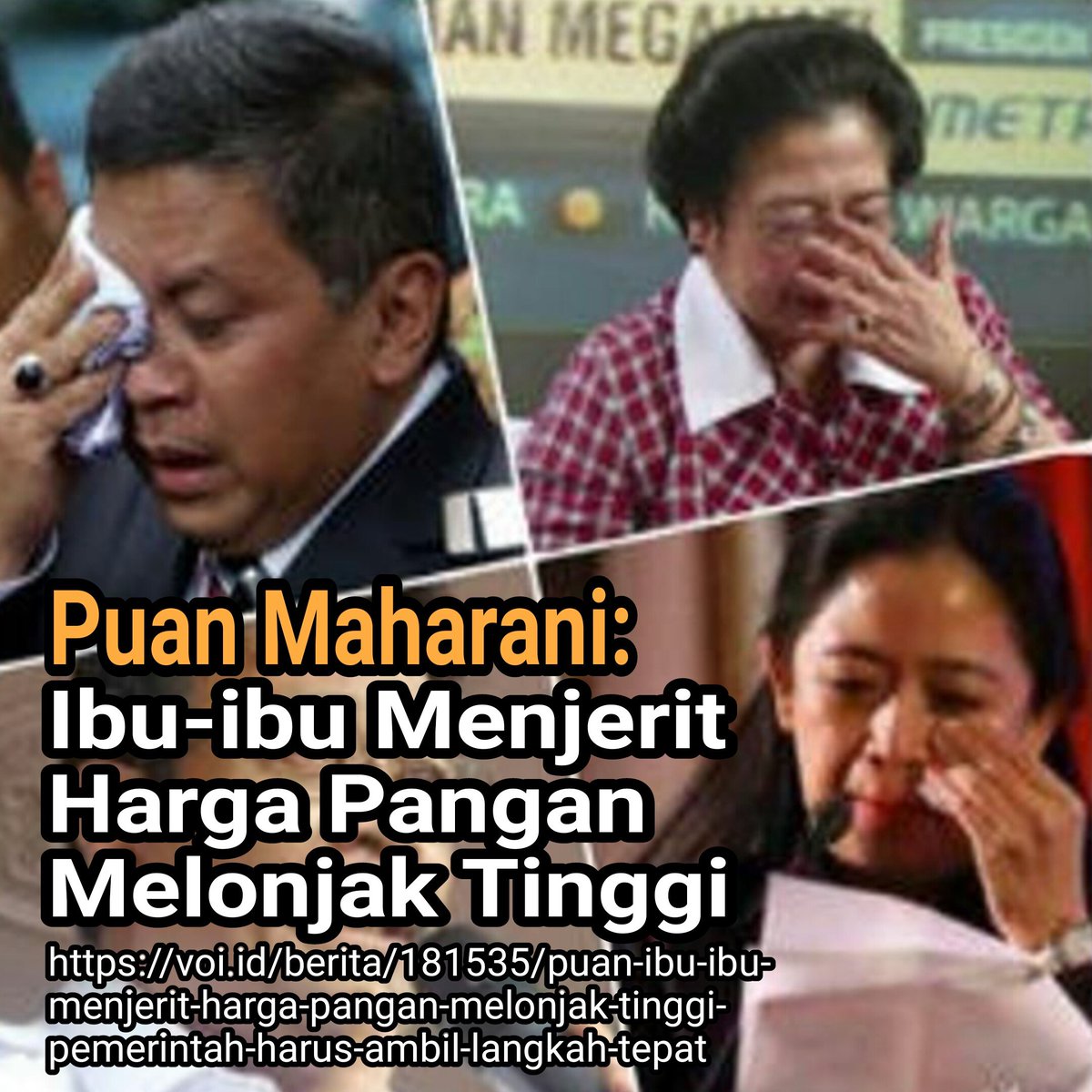 Repot amat kenapa ngga' bilang aja "Turunkan <a href="/jokowi/">Joko Widodo</a>" atau bilang "BBM naik revolusi" seperti yg diteriakkan sembari menangis tempo lalu

voi.id/berita/181535/…