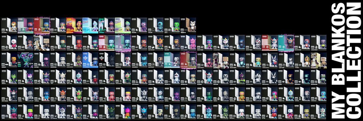 Profile Banner Update!🔥
Had to make some room for more #Blankos 😅

🚨Reminder: Todays ZETA giveaway will happen between 2-3pm EST. Just retweet and like my pinned post in my profile. GL 🚨

<a href="/PlayBlankos/">Blankos Block Party</a> <a href="/mythicalgames/"></a> 
#BlankosBlockParty #NFTs #NFT #Collection