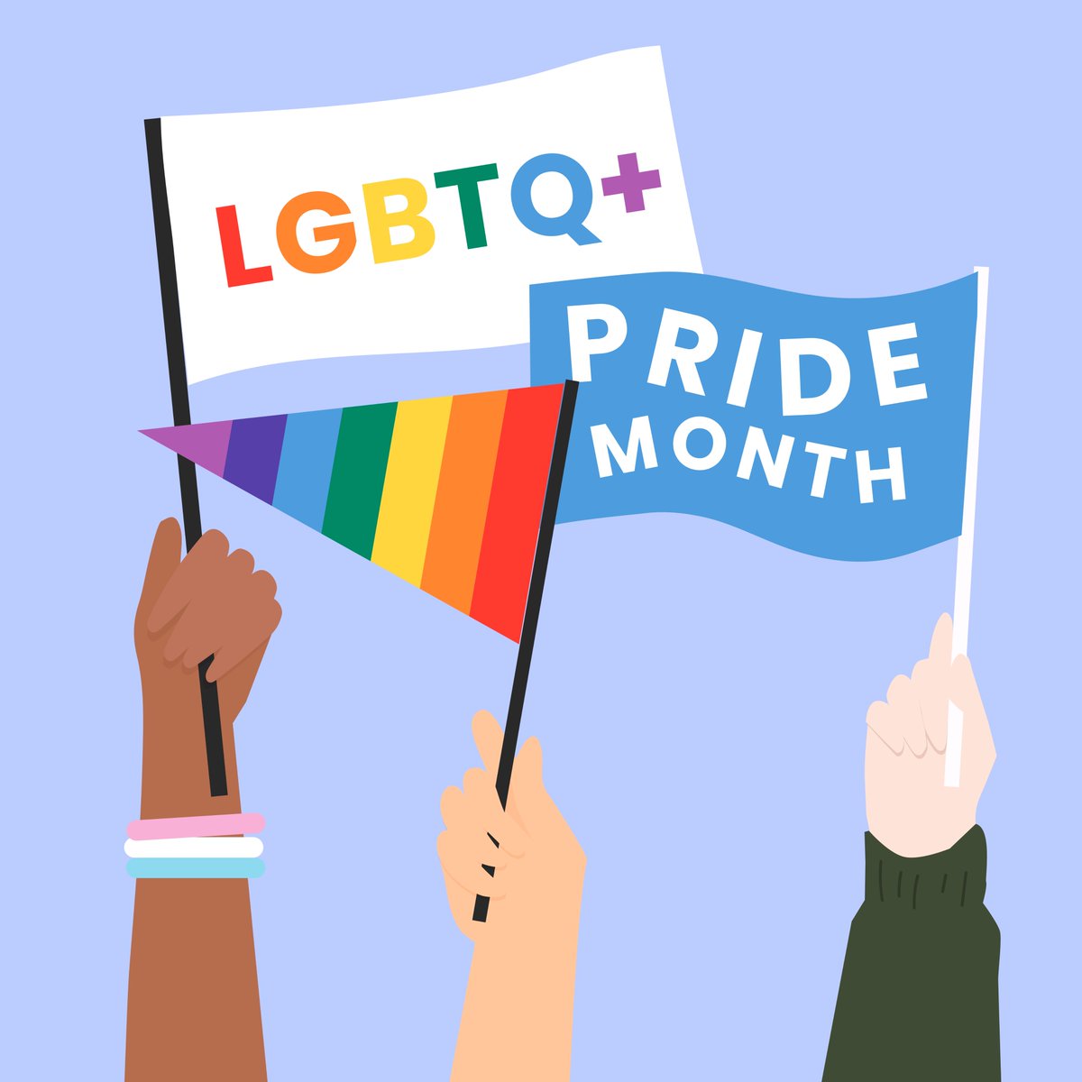 Happy Pride month from all of us at Aim High Fostering Services  #aimhighfostering #pridemonth