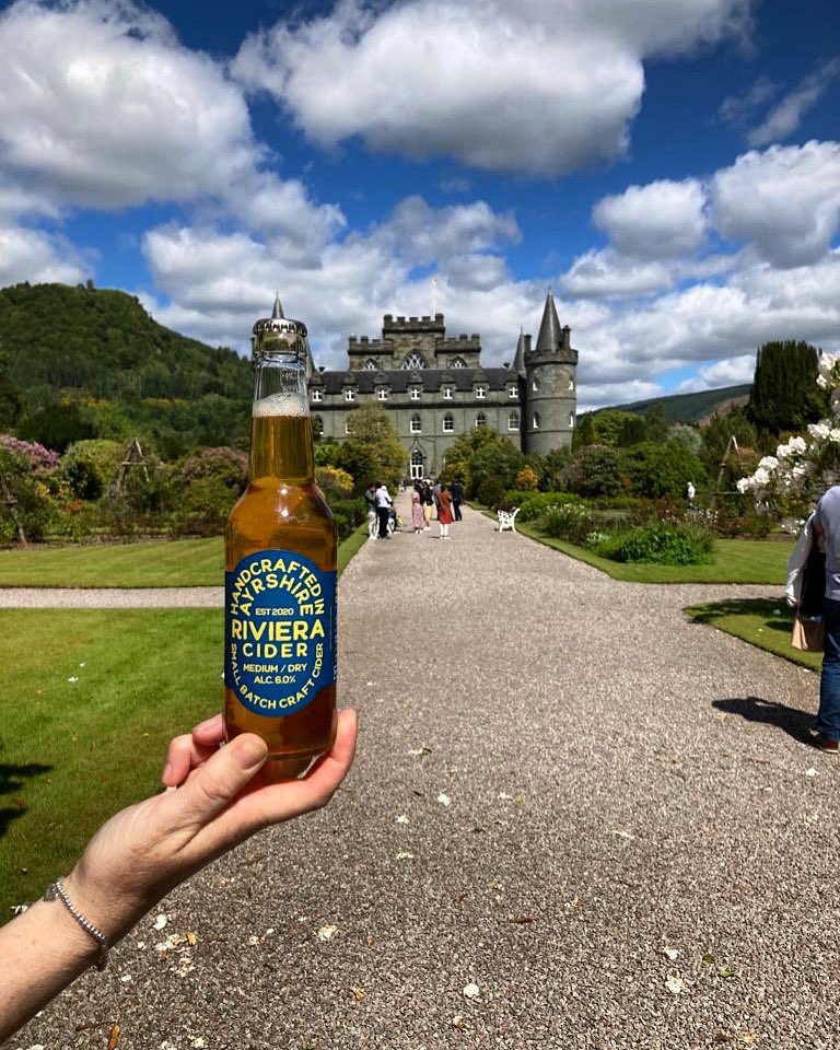 Sun + cider. That’s the tweet🍻☀️