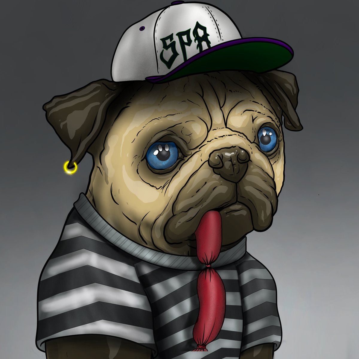 🚀GIVEAWAY🚀

We are giving away this Space Pugs Alpha NFT to 1 lucky winner plus 10 WL spots for our mint on 6/27. 

To enter: 
1⃣ Like, RT, tag 3 friends
2⃣ Follow <a href="/PupsAnarchy/">PupsOfAnarchy</a> and @realspacepugs 
3⃣ Join Discord: discord.gg/2vQCZmej 

⏰48 Hours 

#CNFTGiveaways