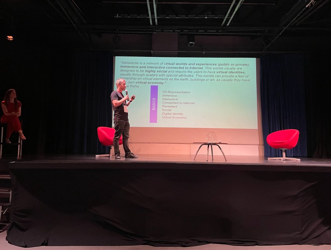 ClusterPAM's tweet photo. 🚀 Le PAM était présent au Creative Lab Iberia de Barcelone en tant que sponsors de la délégation @businessfrance ! 

🔎6 startups françaises du secteur des industries culturelles et créatives y étaient @Arenametrix Artisans d'Idées @b4road @LeelooLXP @noOp et @VRrOOm_world. https://t.co/0wISUV5Ins