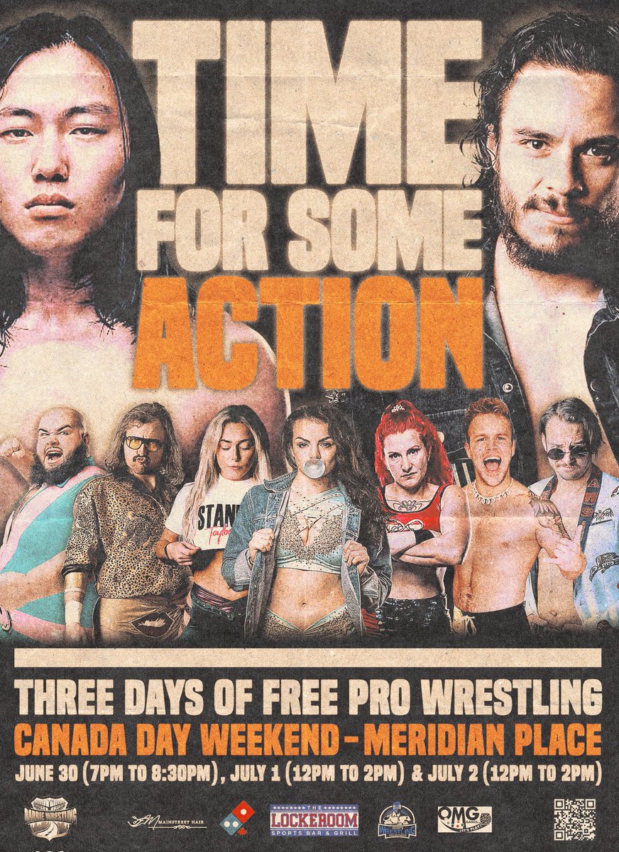 BarrieWrestling's tweet photo. Are you coming down June 30/July 1/July 2 to watch Barrie Wrestling at
@DowntownBarrie Meridian Place?
Make sure you hit up our official coffee house, The Wired Owl Coffee Company!
#TimeForSomeAction
#BarrieWrestling #Barrie
#DowntownBarrie
#OpenAirDunlop
#DowntownPowerCouple https://t.co/Ob6Wh4tC11