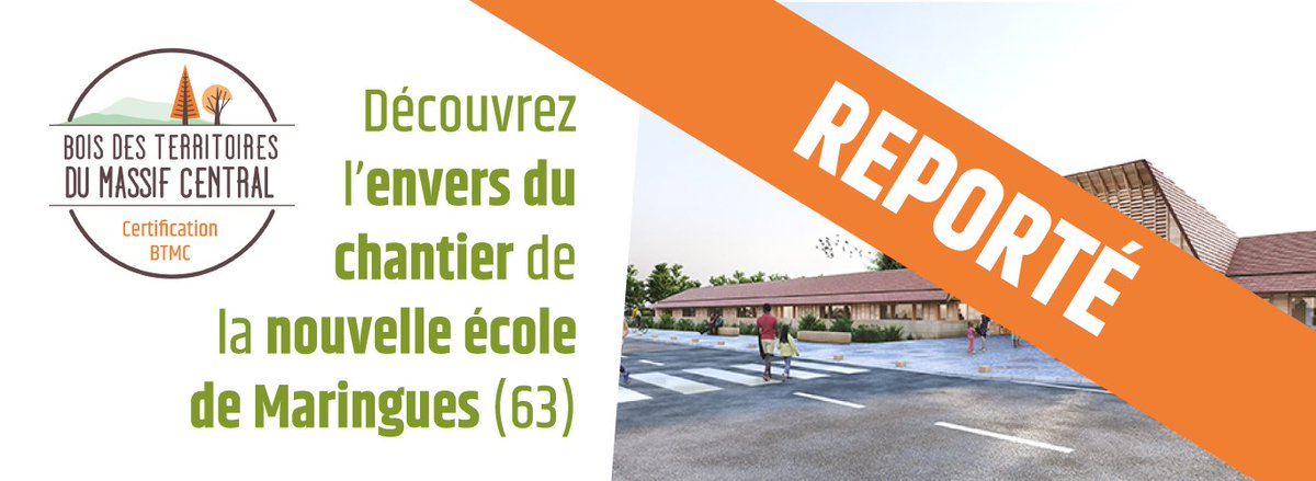 ⚠️ATTENTION : LA VISITE DU CHANTIER DE MARINGUES DU 28 JUIN EST REPORTEE⚠️
Nous vous tiendrons informés très prochainement de la nouvelle date de l'événement. Nous tenons à nous excuser de cette information de dernière minute. 
🔎certificationbtmc.org/2022/05/24/vis…
