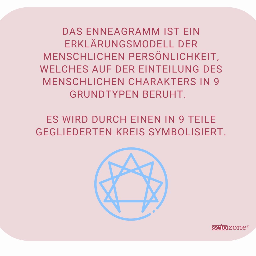 ScioZone's tweet photo. Was ist ein Enneagramm?   🤓

Wische in diesem Posting nach rechts um mehr zu erfahren. ▶️

  In unserem Shop findet ihr mehr Informationen: https://t.co/RKCguMExcG 

#persönlichkeit #sciozone #bildung #weiterentwicklung https://t.co/LCKYMfzRzV