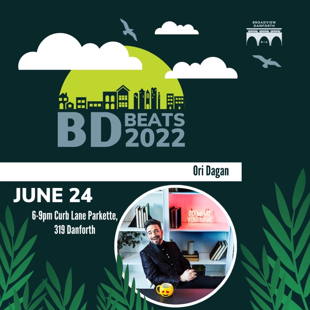 BroadviewDanBIA's tweet photo. And we’re back for more! Hit the Danforth, starting today we have live 🎶 again. Join us, @jesserwhiteley @oridaganjazz &amp; @timbovaconti Band for some delightful sounds. Grab a drink nearby and just enjoy. 

#BDBeatsTO https://t.co/4dhGnc3pRQ