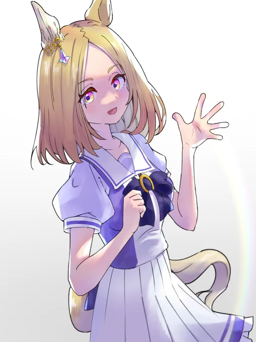 おはようございます!!!
#ウマ娘 
#ナリタトップロード 