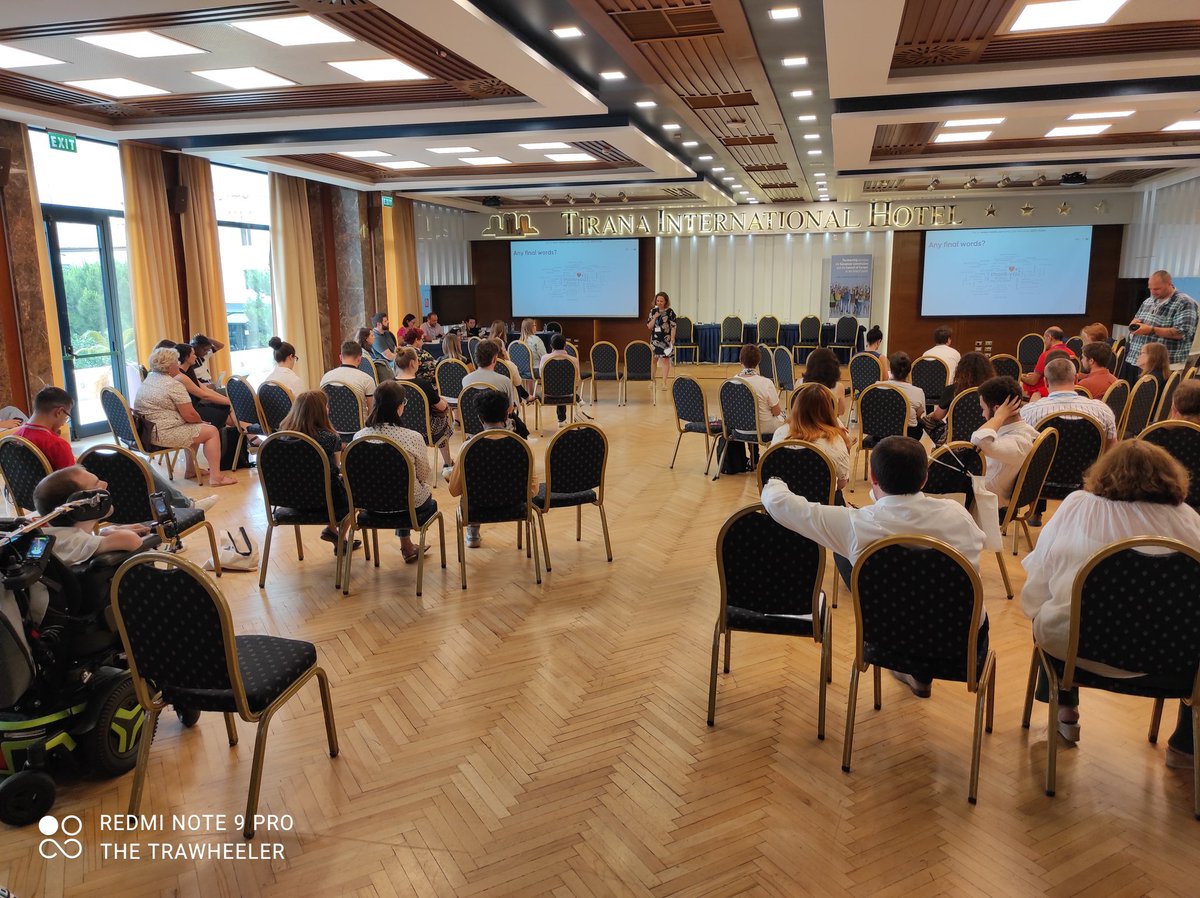 kamiloulis's tweet photo. Final moments in #Tirana, the #EuropeanYouthCapital, and the #NavigatingTransitions symposium of the @eucoeyouth representing @ENIL_EU. Many good connections and ideas to take back home and work in the future. https://t.co/1lKl7G2jLw