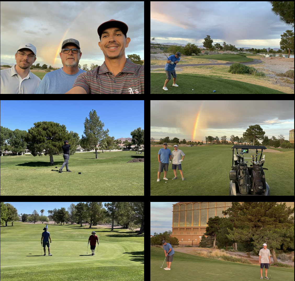 Solstice Vegas Style! 
54 with ⁦<a href="/Jr_loza7/">Jr</a>⁩ 👊🏼
Barry, Mario Petrov, ⁦@Bince_11⁩ <a href="/BILLY_Mac13/">Billy McConnell</a>⁩ <a href="/blku23/">bryon umebayashi</a> ⁦<a href="/McCrakkn/">McKay Larsen</a>⁩ ⁦<a href="/NickGarritano/">Nick Garritano</a>⁩ ⁦<a href="/BryanGidge/">bgidge</a>⁩
#lifeisgoodaf #EnjoyTheWalk 
⁦⁦<a href="/PapaWhit12/">Brian Whitaker</a>⁩
BC Muni, ⁦<a href="/LVNationalGolf/">Las Vegas National</a>, ⁦<a href="/angelparkgolf/">Angel Park Golf Club</a>⁩