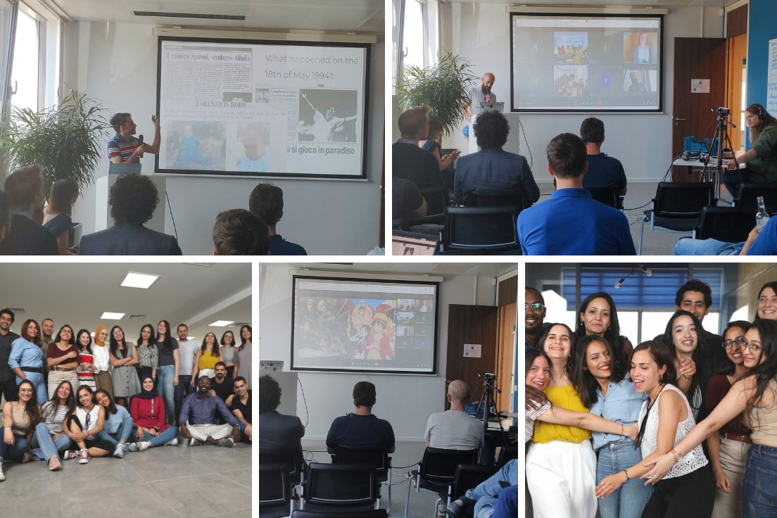 euranova's tweet photo. 🥁 Team Building Time 🥳 Last week, we brought Euranova's teams together for an evening overview of ongoing internal & external projects and to meet the newbies 👋
This was lots of fun, sun, creativity, and growing initiatives 👏
#teambuilding #afterwork #euranova #EODE https://t.co/Rk9TRLa9ok