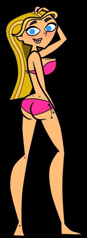 She's at the beach today.