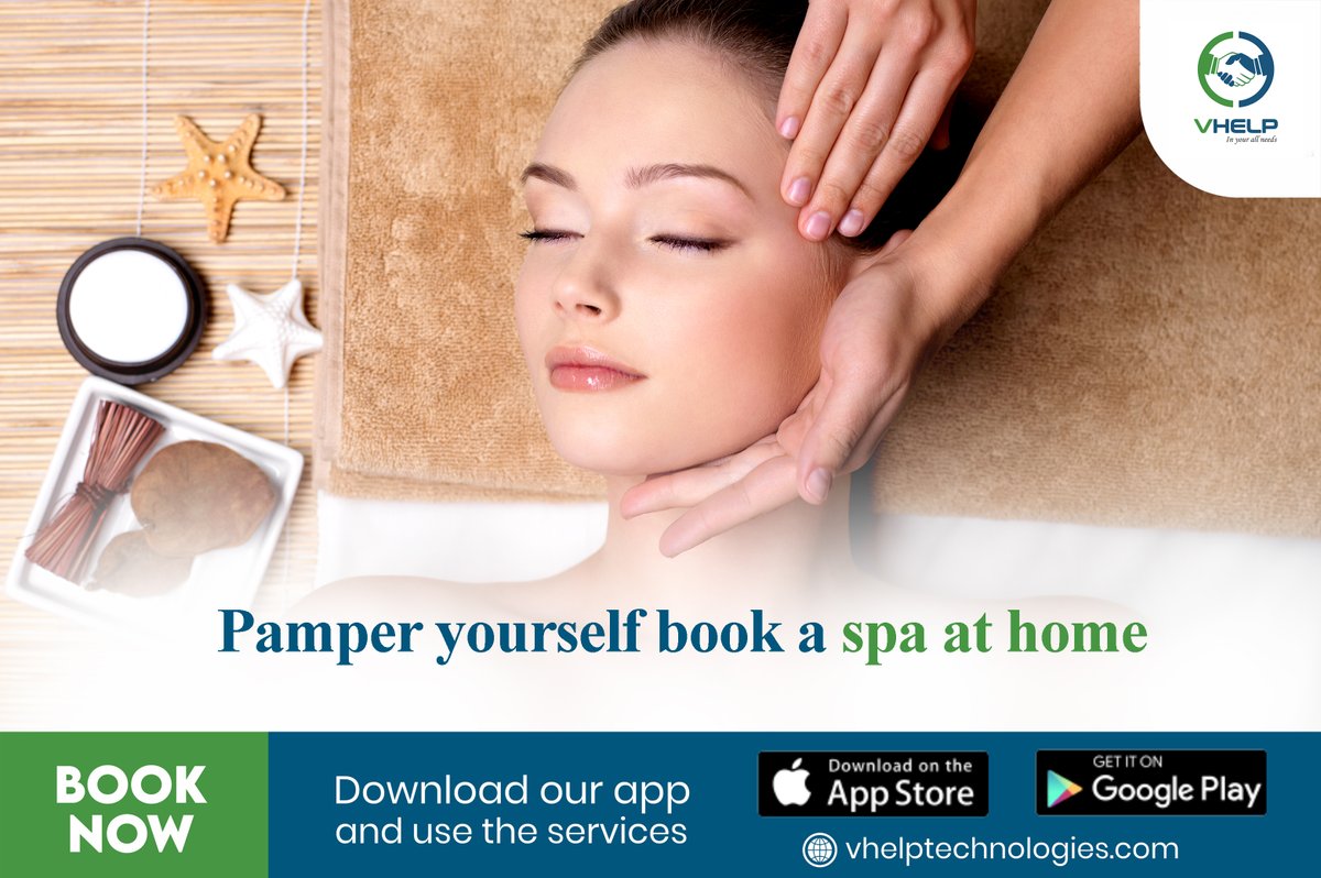 VHelpHomeServi1's tweet image. If you&apos;re struggling due to heavy work-related stress or simply want to relax, then book a relaxing spa session with V Help Home Services. We can help you contact the most experienced professionals in your locality. Money is tight right now? Don&apos;t worry!