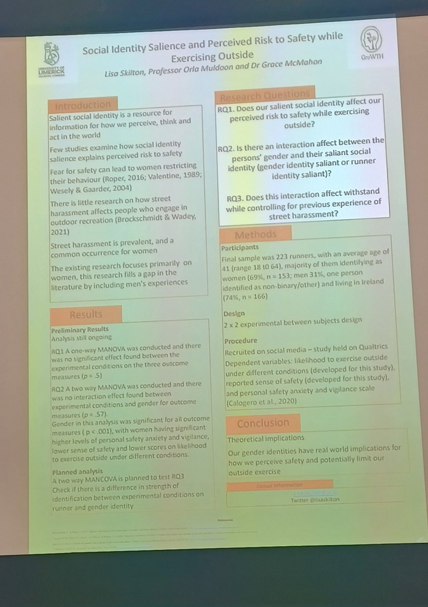 Great to see more <a href="/growth_ul/">@growth-ul.bsky.social</a> research by PhD student <a href="/lisaskilton/">lisa</a> on the big screen at #ICSIH5 

@orlamuldoon