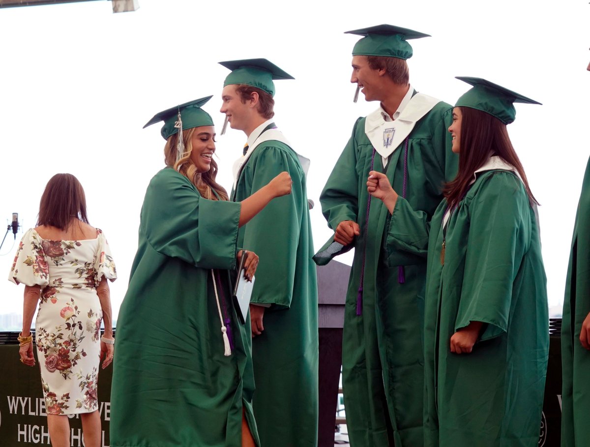 We wanted to take a minute to pass along highlights from Groves' graduation. We hope our Falcons are enjoying their summer!☀️