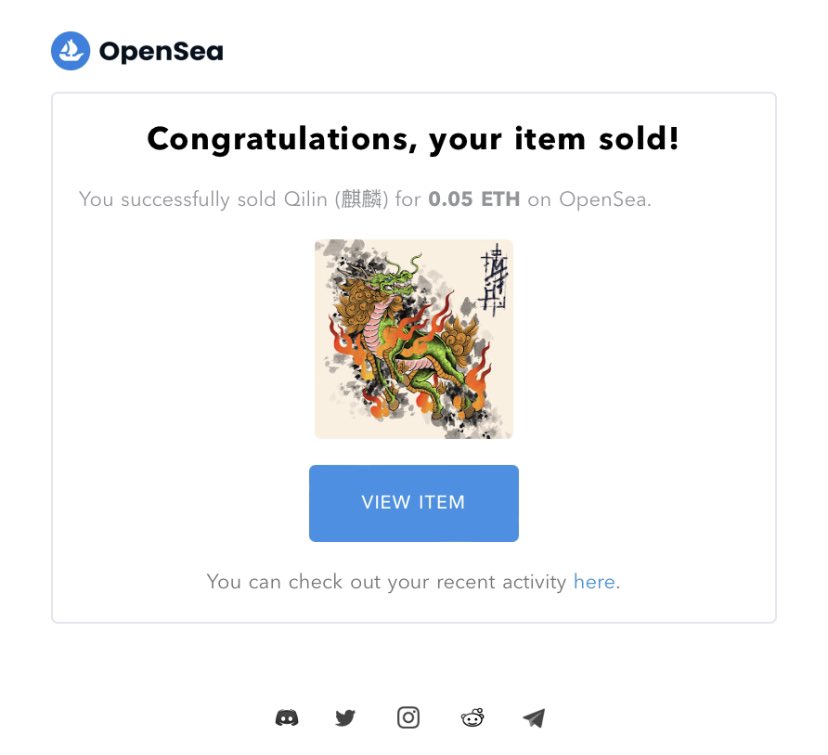 ONIPROJECT1's tweet photo. “Qilin” SOLD!🤍🔥

Thank you so much @seamorphus_nft, You’re amazing!

I’m almost sad because Qilin was one of my favourite pieces, but I’m glad you have it😘 https://t.co/e13XC4fVmY