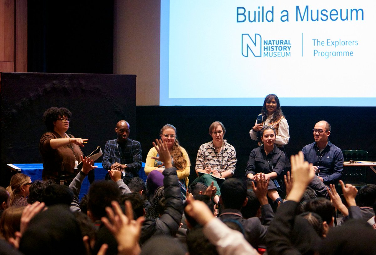 Build a Museum: A careers event for students from ethnic minority backgrounds who are interested in science and nature is back on 19th July! If you're a sixth form teacher who would like to bring their class, get in touch ➡️ nuzhat.tabassum@nhm.ac.uk #KS5 #Careers #Science