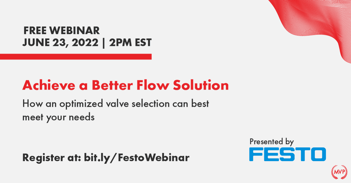 i_Automation's tweet photo. #Webinar #event #FESTO #valve #flowsolutions
There is still time to register for our webinar today.
@Festo_US
Register: https://t.co/iJ4Ro0iG9h https://t.co/3UkqBFCRzH