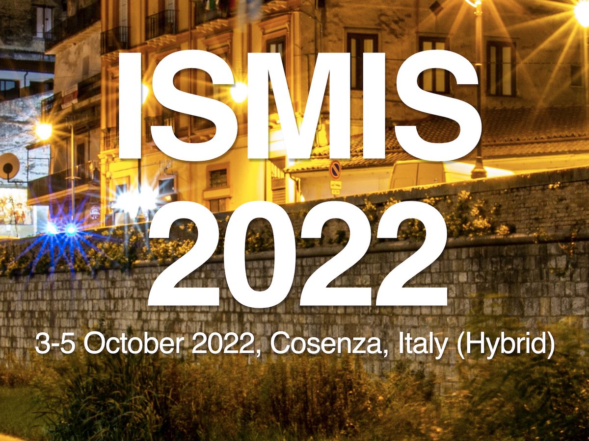 ICAR CNR (@icar_cnr) on Twitter photo #ISMIS2022 prestigiosa conferenza internazionale organizzata #CnrIcar con lo scopo di condividere le più recenti ricerche nell’ambito dei Sistemi Intelligenti.
icar.cnr.it/eventi/26th-in… #IA <a href="/CNRsocial_/">CNR Consiglio Nazionale delle Ricerche</a> #ISMIS2022 prestigiosa conferenza internazionale organizzata #CnrIcar con lo scopo di condividere le più recenti ricerche nell’ambito dei Sistemi Intelligenti.
icar.cnr.it/eventi/26th-in… #IA <a href="/CNRsocial_/">CNR Consiglio Nazionale delle Ricerche</a>