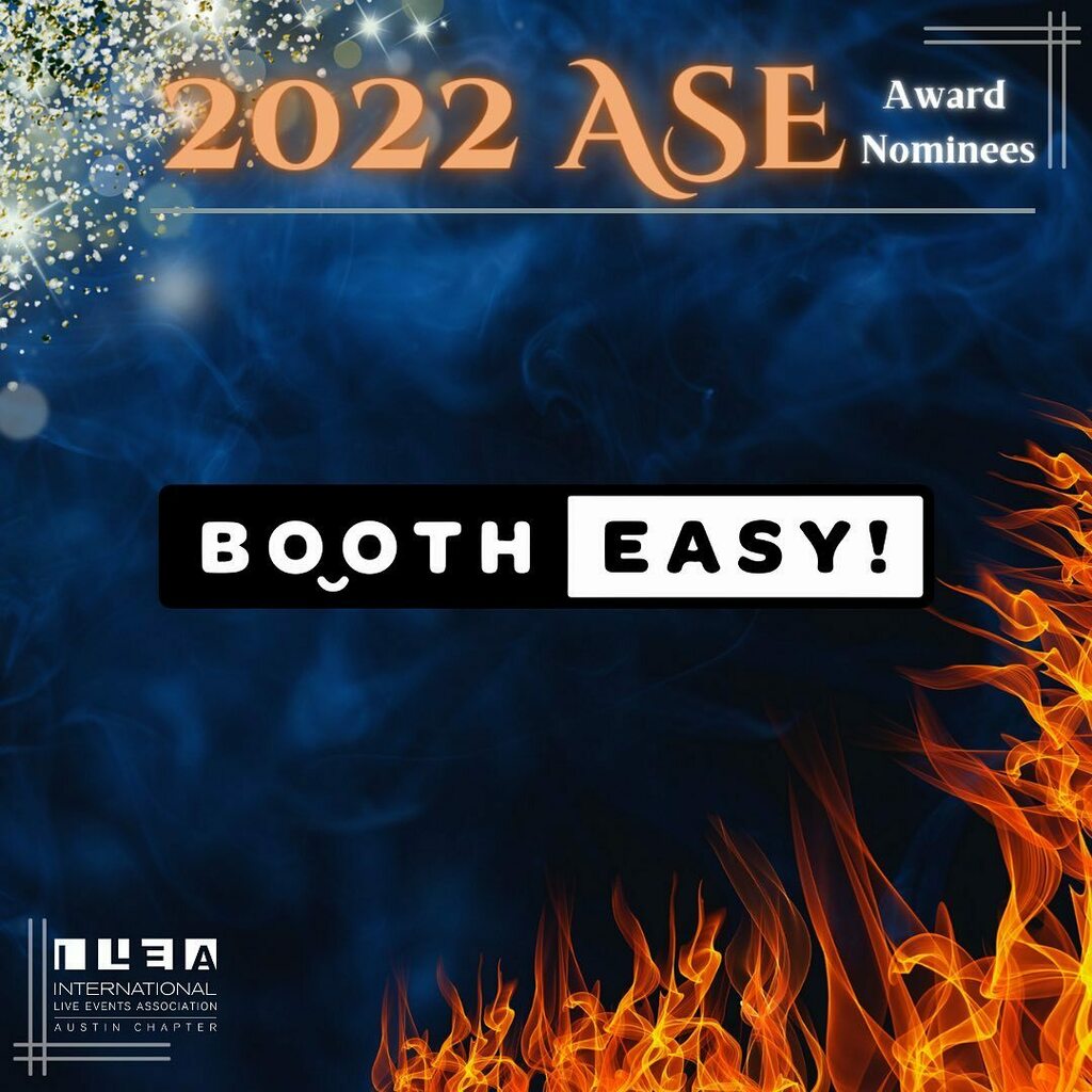 BoothEasy's tweet image. We're so honored to be nominated for the Best Photo Booth category with @ileaaustin ASE Awards! We're looking forward to celebrating and seeing all our industry friends tonight at the Gala, to celebrate the resilience of our industry! We are all winners … instagr.am/p/CfJvBBjlVrf/