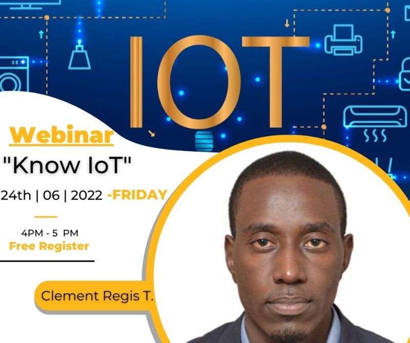 clementregis941's tweet photo. Do you want to know the meaning of "IoT" !? I invite you in this seminar that will be hosted online through this Video call link: https://t.co/ludp55Qt4P
Friday, 24 June, 2022 · 4:00 – 5:00pm using Google Meet!
#MINICT #ACEIOT #UR #RP https://t.co/Adj14EgEYs