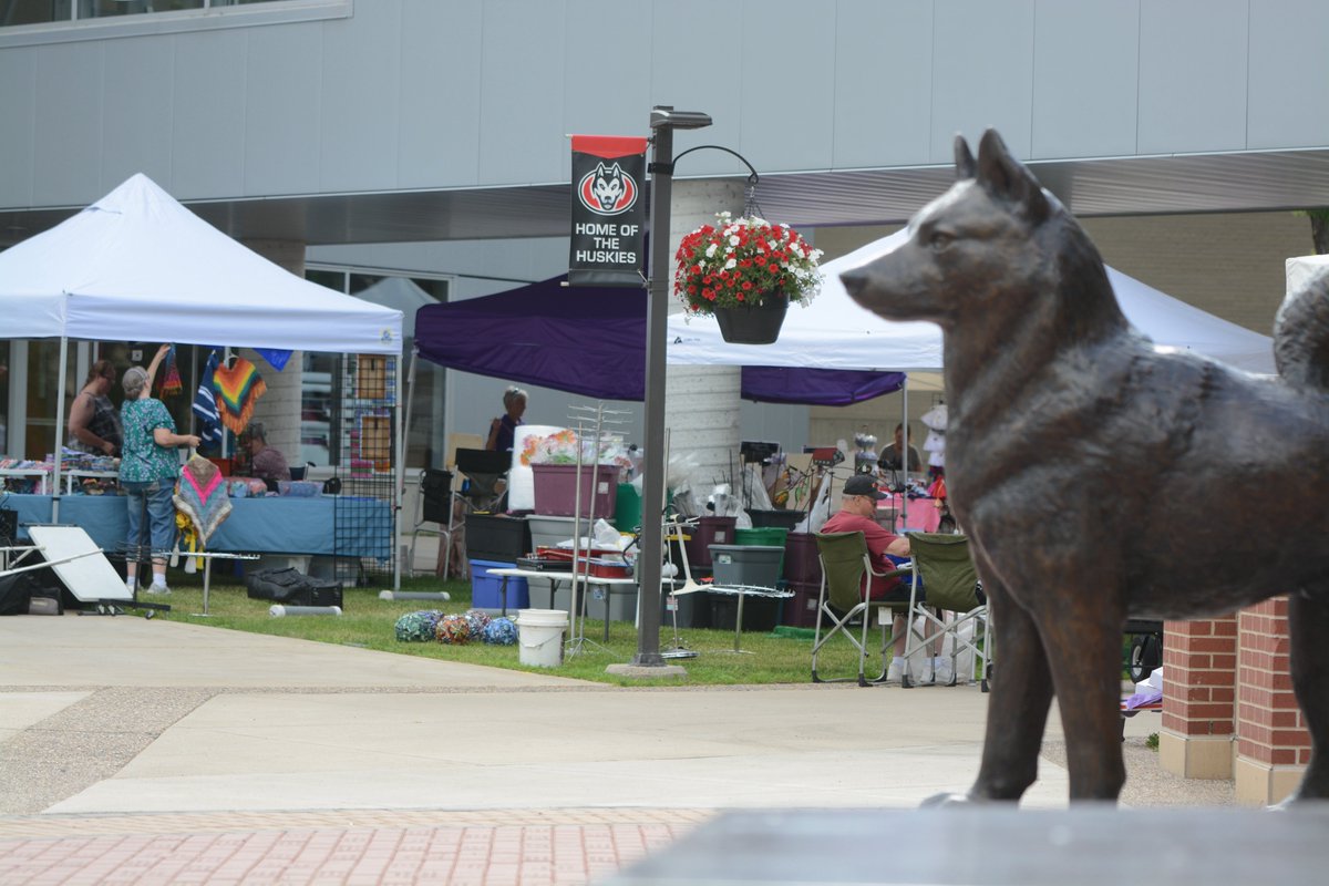 Today is the day! Vendors are getting ready for the 49th annual Lemonade Concert and Art Fair from 11 a.m.-8:30 p.m. today (June 23) at St. Cloud State University! 🍋

Join us as we host this annual tradition at St. Cloud State and kick off St. Cloud's Granite City Days!