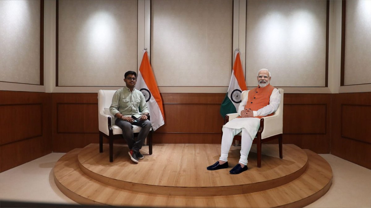 GuptaKritank's tweet photo. Prime Minister Of India Shri Narendra Modi Ji 🇮🇳
@narendramodi @PMOIndia https://t.co/243pkEJEpV