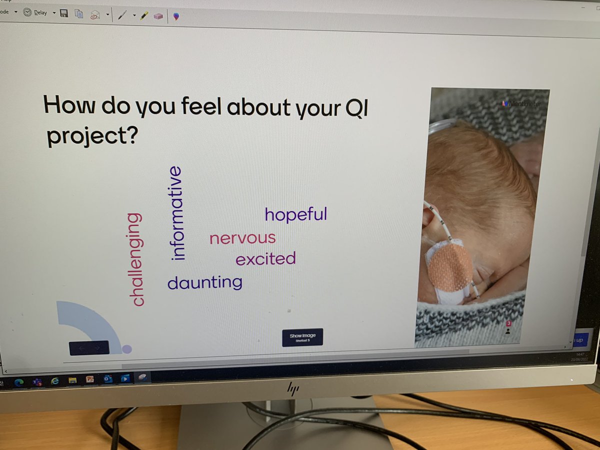 A great learning session with boards in Scotland looking to improve kangaroo care in the neonatal unit. We asked them how they were feeling about their QI project <a href="/LeeUrquhart3/">Lee Urquhart</a> <a href="/abbydabby85/">Abby Smyth</a> <a href="/eithneclarke/">Eithne Clarke</a> #ScIL33 putting learning into practice <a href="/ScIL_NES/">The Scottish Improvement Leader (ScIL) programme</a>