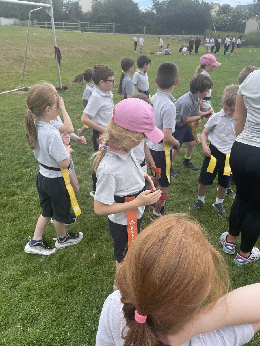 MsDDoyleBNS's tweet photo. We had so much fun at Sports day  yesterday 🏀🏑🏉🧘🏽‍♀️🤸🏼‍♀️@BallaghkeeneNS @SportActiveWex @ActiveFlag https://t.co/SYJY22Mjwx