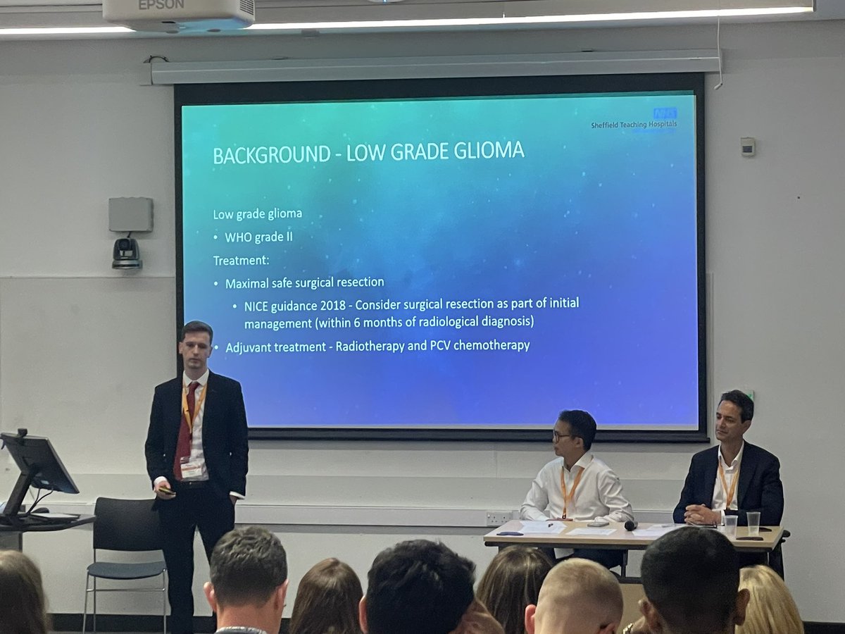 Ola Rominiyi (@olatweetz) on Twitter photo Great #BNOS2022 talk from Will White <a href="/SheffieldHosp/">Sheffield Hospitals</a> - Low Grade Gliomas - did covid delays to surgery lead to increased rates of malignant transformation? And should these patients be prioritised in future… #btsm #LGG Great #BNOS2022 talk from Will White <a href="/SheffieldHosp/">Sheffield Hospitals</a> - Low Grade Gliomas - did covid delays to surgery lead to increased rates of malignant transformation? And should these patients be prioritised in future… #btsm #LGG