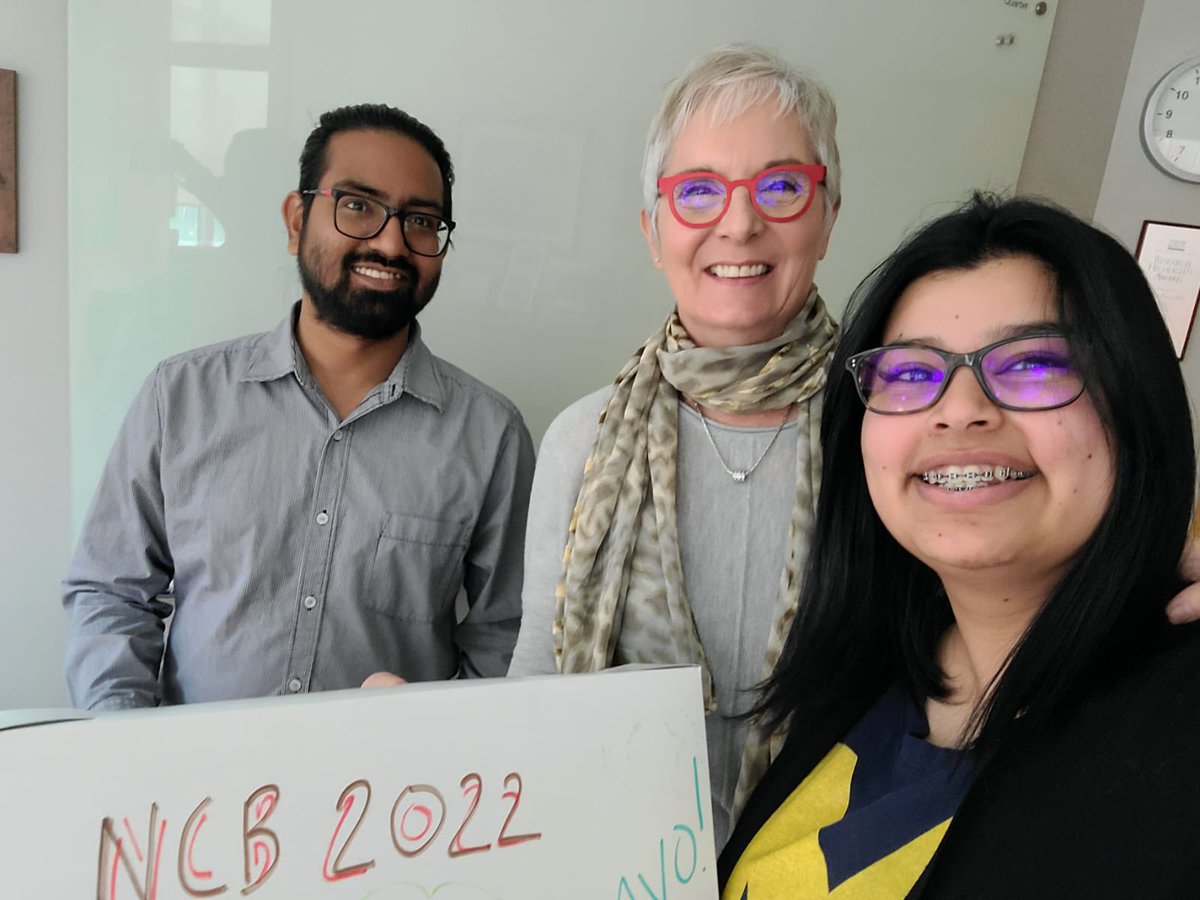 Carole Parent Lab (@parentclab) on Twitter photo Smiles and donuts in the lab as we celebrate our recently published paper in <a href="/NatureCellBio/">Nature Cell Biology</a>
Congratulations to <a href="/arya_subhash/">Subhash B. Arya</a> <a href="/javedfatima2/">Fatima Javed</a> and Song Chen for their wonderful work!
nature.com/articles/s4155… Smiles and donuts in the lab as we celebrate our recently published paper in <a href="/NatureCellBio/">Nature Cell Biology</a>
Congratulations to <a href="/arya_subhash/">Subhash B. Arya</a> <a href="/javedfatima2/">Fatima Javed</a> and Song Chen for their wonderful work!
nature.com/articles/s4155…