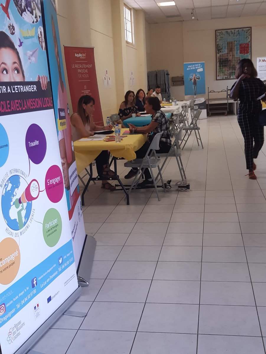 Un job dating spécial intérim réussi aujourd'hui aux Arcs ! Avec notre partenaire  @poleemploi_VAR et les agences intérim du territoire