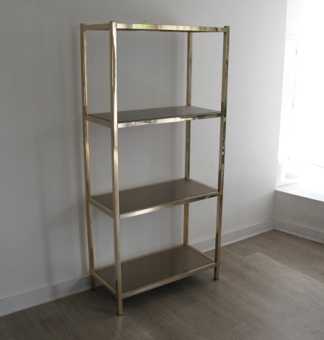 Funkyjunkyuk's tweet photo. A vintage chrome and mirrored glass shelving unit https://t.co/0s1LePKakm