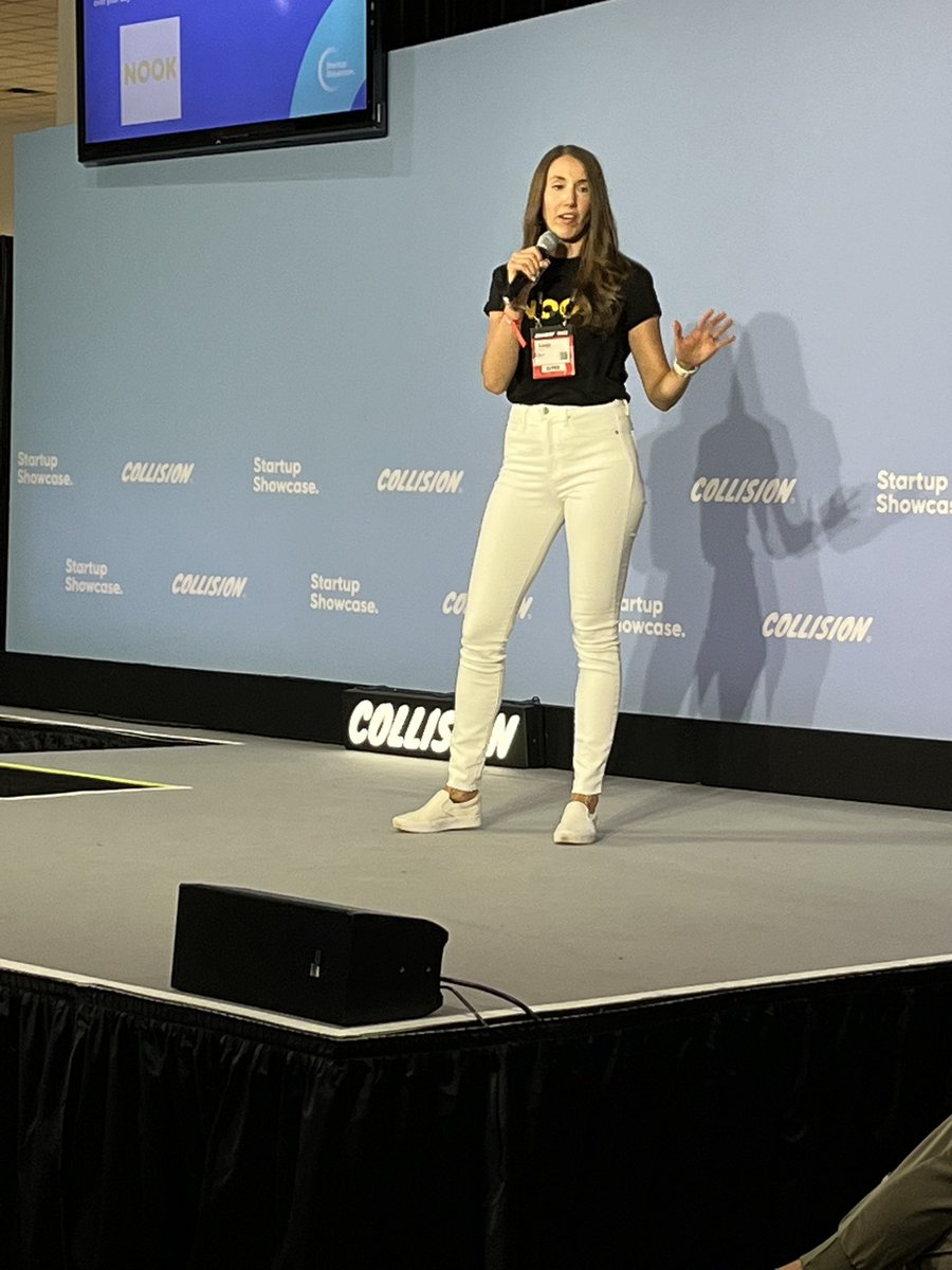 StuartWoodTO's tweet image. Great to see @getnookapp on stage at @CollisionHQ - we’re big fans of Nook at @Caravel_Law and a huge help for teams working in hybrid environments #CollisionConf