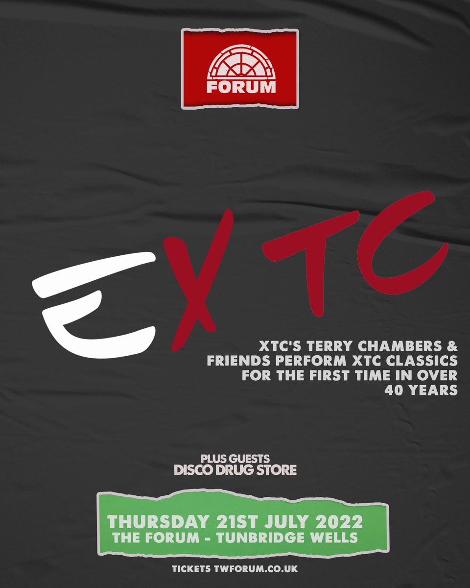 Who’s coming to see us support these guys? #livemusic #xtc #AlternativeRock #femaledrummer #girlpower