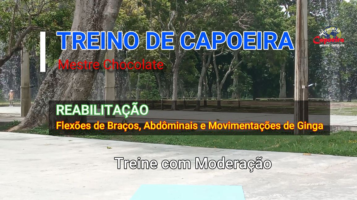 ChocolateDidio's tweet photo. TREINO DE CAPOEIRA - REABILITAÇÃO - Flexões de Braços, Abdôminais e Movimentações de Ginga. 
https://t.co/KJllb4KeJ7
Parque Del Este, Domingo, 10am Caracas, Vzla. https://t.co/z3yEGHxcSQ