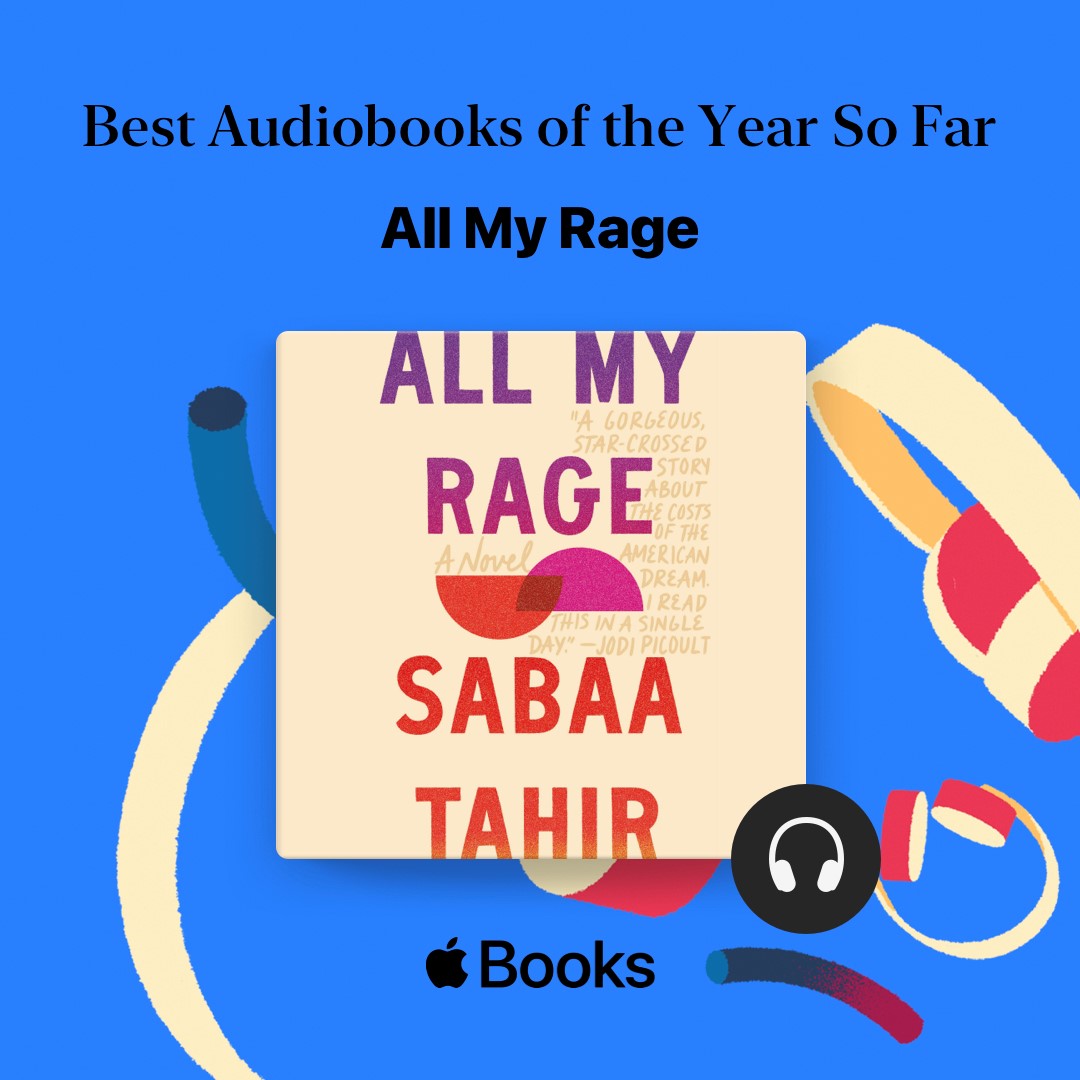 Congrats to Sabaa Tahir for ALL MY RAGE, read by <a href="/TheDeeptiGupta/">Deepti Gupta</a>, <a href="/KamranRKhan/">Kamran R. Khan</a> and <a href="/kausartheperson/">Kausar Mohammed</a>!