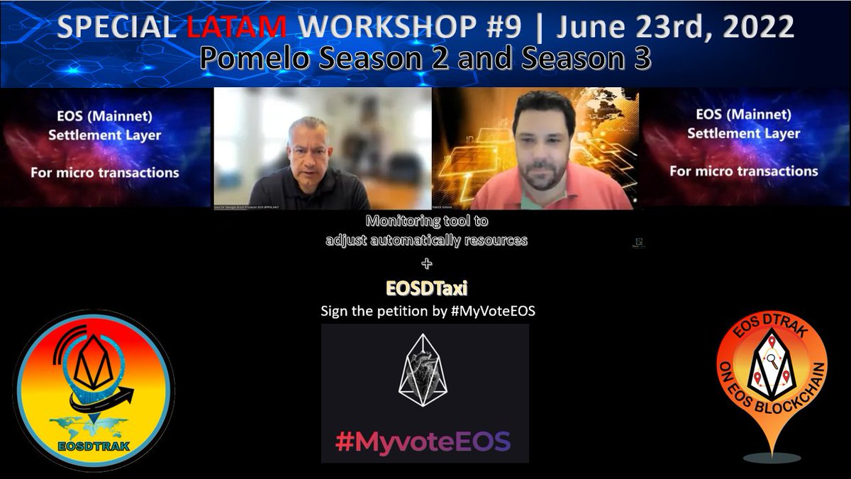 NovaCryptoLTD's tweet photo. 🔥Special Latam Workshop 9🔥

Video Interview with @MVanegasLA
📺https://t.co/1jXXUoMoE6

ByWire post
🗞https://t.co/CXR7027cUh

MindMap
🧠https://t.co/atQJn3tcA6

#MyvoteEOS
#EosDigest
More mindmaps: https://t.co/Fog5ipiydZ https://t.co/34Epq5vzoR