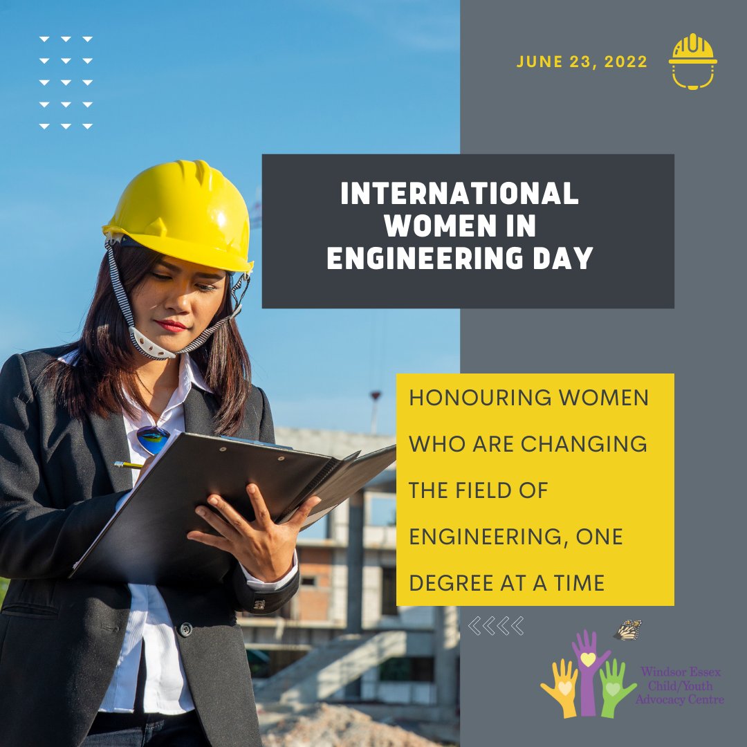 June 23 is International Women in Engineering Day

#WomenInEngineering
#IWED2022 
#IWED 
#ChangingTheWorldOneDegreeAtATime