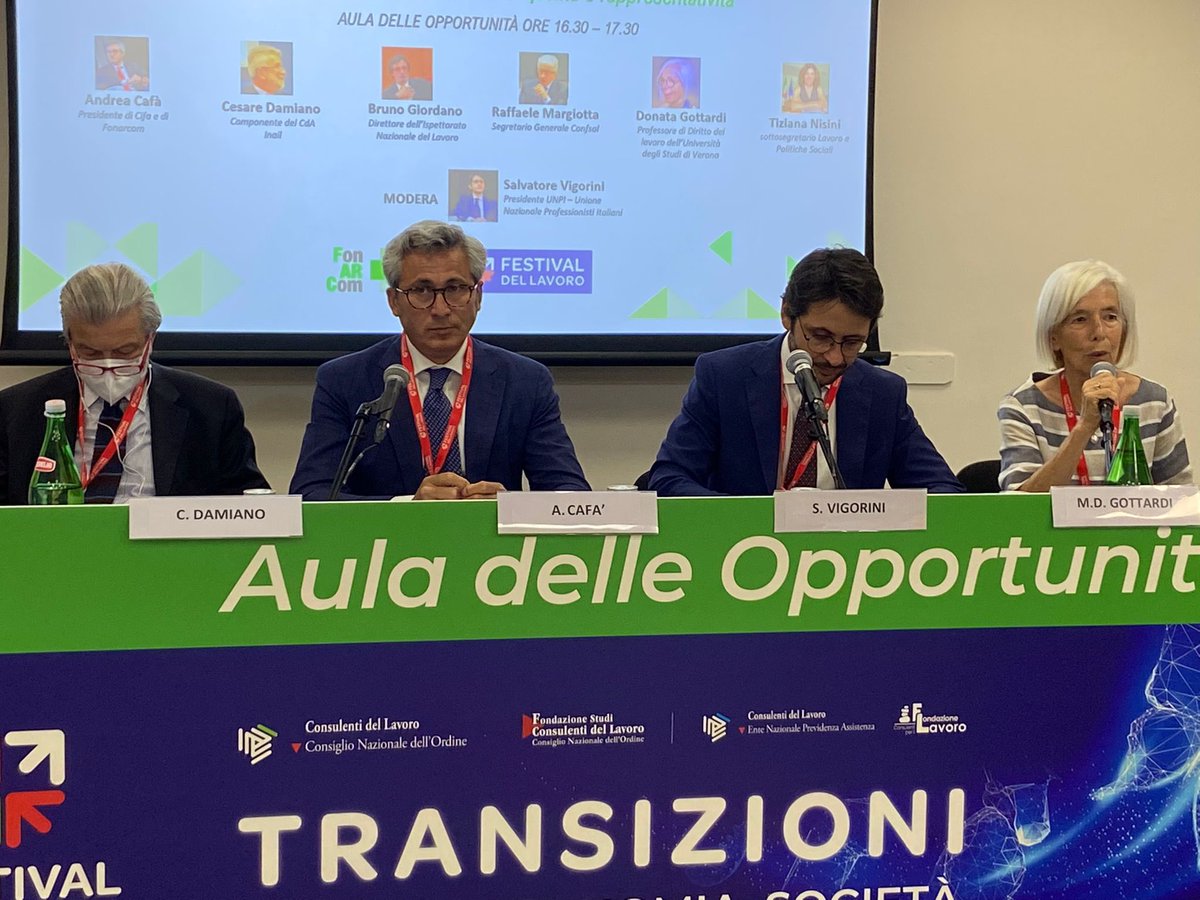 Prof.ssa Gottardi: “Affiancare agli aspetti retributivi il ruolo preminente della magistratura al fine di prevenire le forme di dumping. Contenuti della contrattazione e dinamiche contrattuali al fine di evitare possibili compromissioni dei diritti”. 
<a href="/FestivalLavoro/">Festival Lavoro</a>