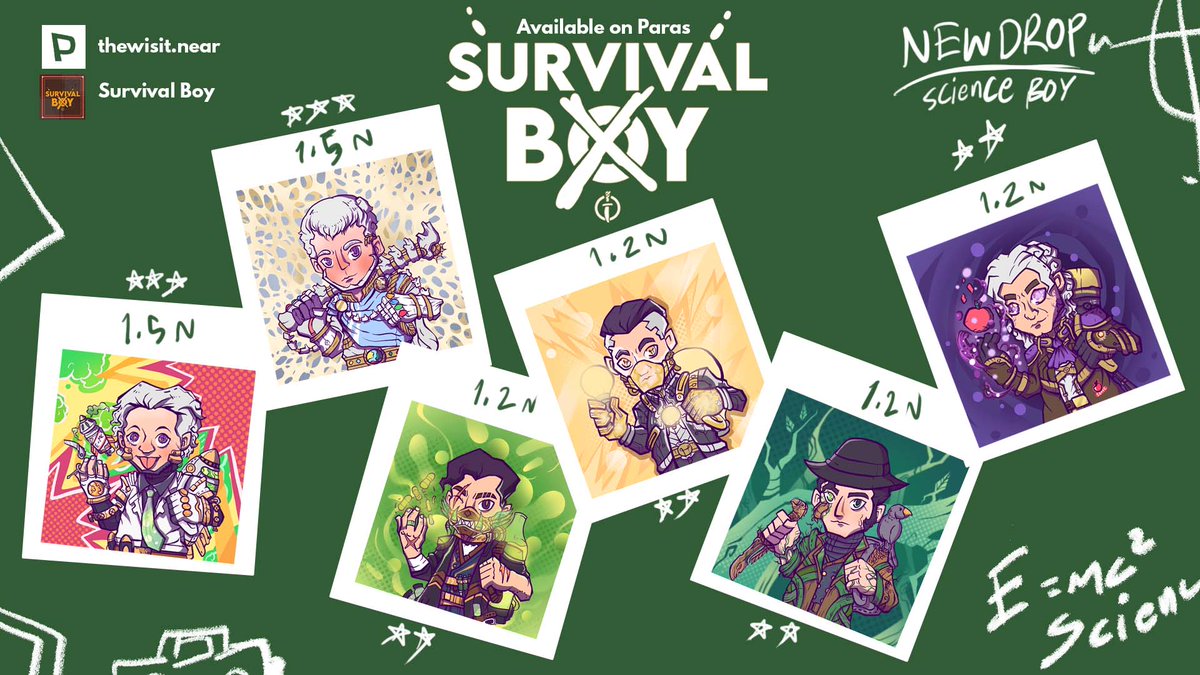 TheWisim's tweet photo. 💡💡Collection Survival Boy 💡💡
NEW DROP 6 Drop
paras : https://t.co/giSI5CLLPL
twitter : https://t.co/wW9VEjSQWo
discord : https://t.co/RsoTDDOSkj

Thankyou For Support Me

#NFTTHAILAND #NFT #Thailand #digitalpainting #survival #paras #illustrator #ParasHQ https://t.co/aTOJhvzkpH