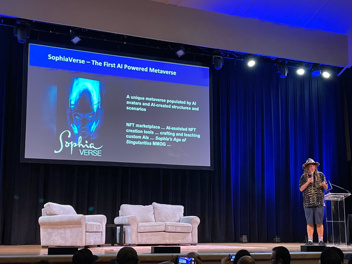 SingularityNET's tweet photo. Yesterday our ecosystem's CEO and Chief Scientist, Dr. Ben Goertzel @bengoertzel held a very informative presentation at #NFTNYC22 on a wide range of topics covering our efforts towards decentralized AI.
#SNETCommunity https://t.co/90bkVoSuXl