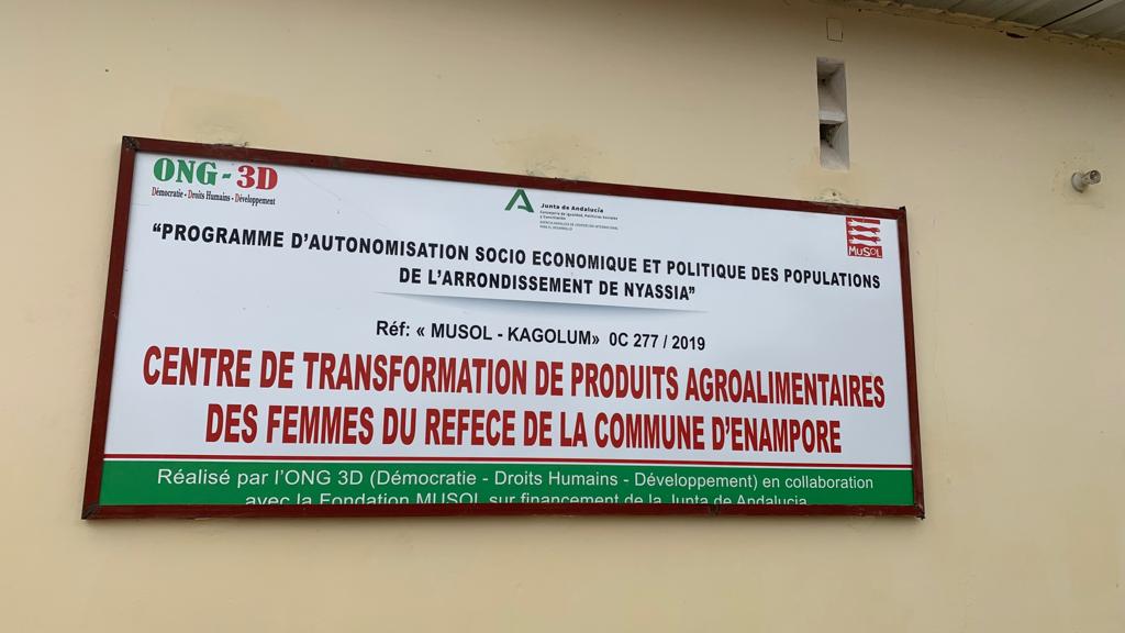 ong3D's tweet photo. INAUGURATION DE DEUX UNITÉS DE TRANSFORMATION DE PRODUITS LOCAUX
3D accompagne l’autonomisation des femmes de Nyassia et d’Enampore avec @FMusol grâce aux financements de @MADRID et la @AndaluciaJunta
#ONG3D #femmes #agroalimentaire #recoltes #revenus #inauguration https://t.co/YWkBwsNmlb
