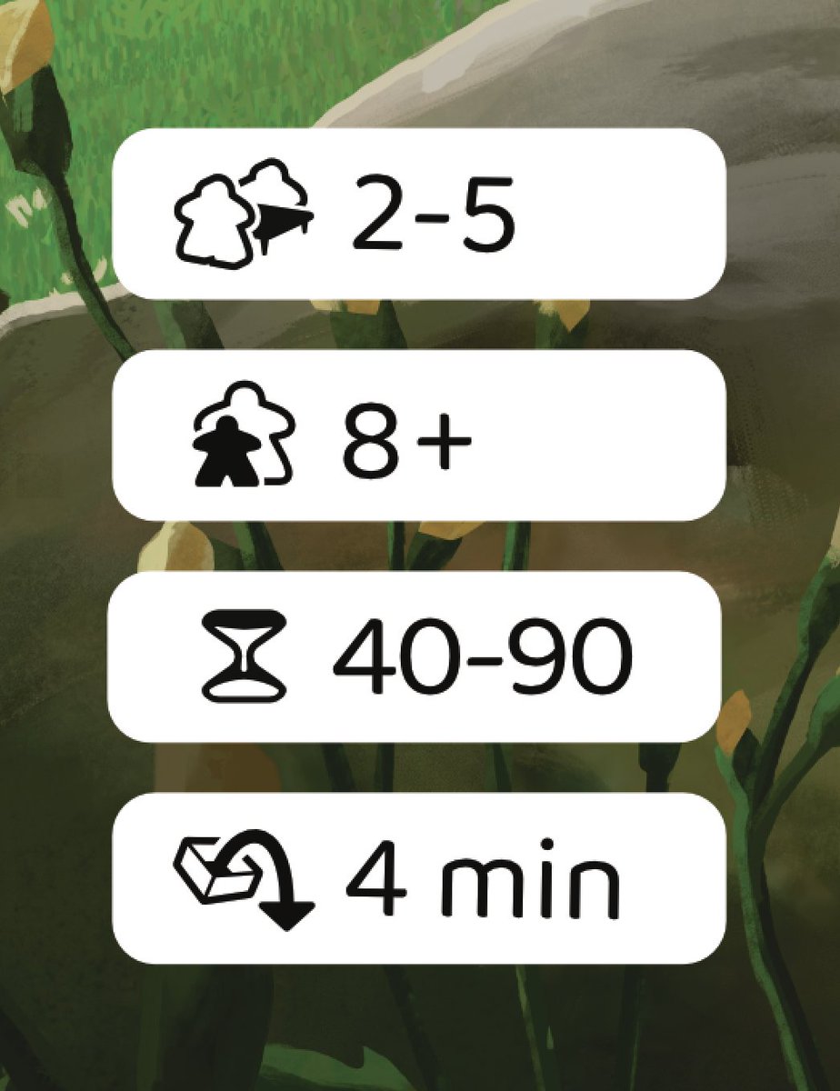 Gatada's tweet photo. I'm pretty sure our board game will be the first in the world with the setup time on the box.

#boardgame #design #ux #sneakpeak https://t.co/PIVDxgTdT1