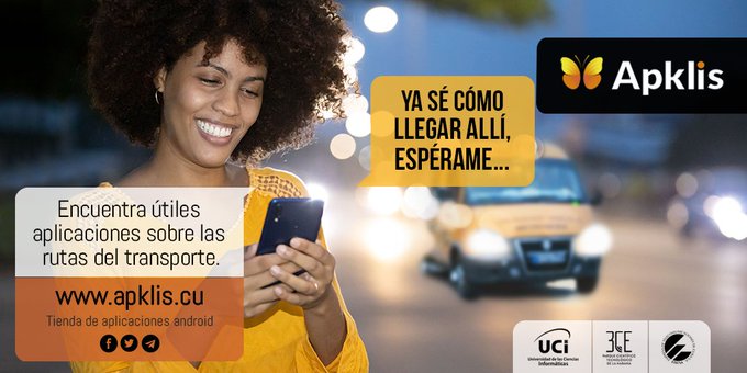 Apklis....encuentra útiles aplicaciones
#CubaInformatiza, #HolguínCuba
<a href="/HildaAriasP/">Hilda Arias ❤️🇨🇺</a>, <a href="/DarquirisC/">Darquiris Sánchez Castro</a>