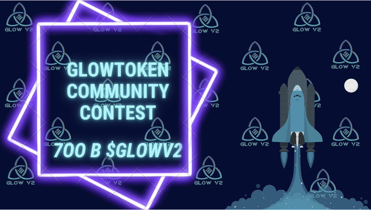 GlowTokenLLC's tweet image. 🌐 @GlowTokenLLC Contest Announcement

We are excited to announce to the enthusiastic #GlowV2 community that we are organizing an #Airdrop contest 🏆

Find rules 🔎
medium.com/@support_60811…

Participate here ⤵️
sweepwidget.com/view/57924-u8p…