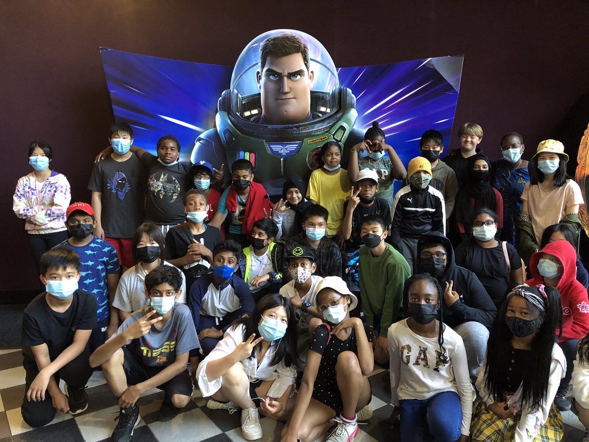Our Gr 6s are super excited to see this movie today! Can you guess what they are watching?! <a href="/tdsb/">Toronto District School Board</a>
