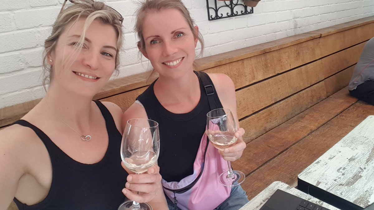 bitesranger87's tweet photo. @BoobieBetrayal Home misses you... but so glad we got to have some #sistertime #sisterlove 💖 https://t.co/jMVNyir0Af